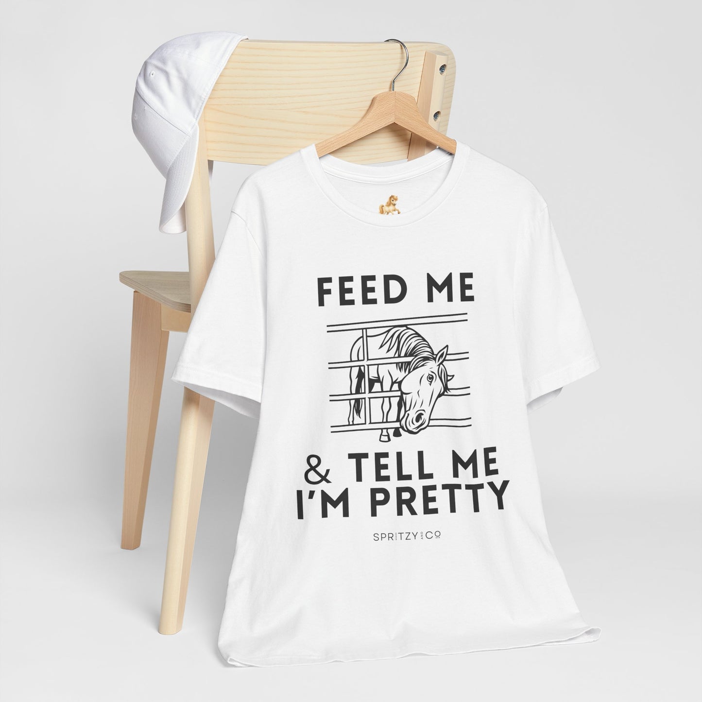 Feed Me & Tell Me I'm Pretty Short Sleeve Tee