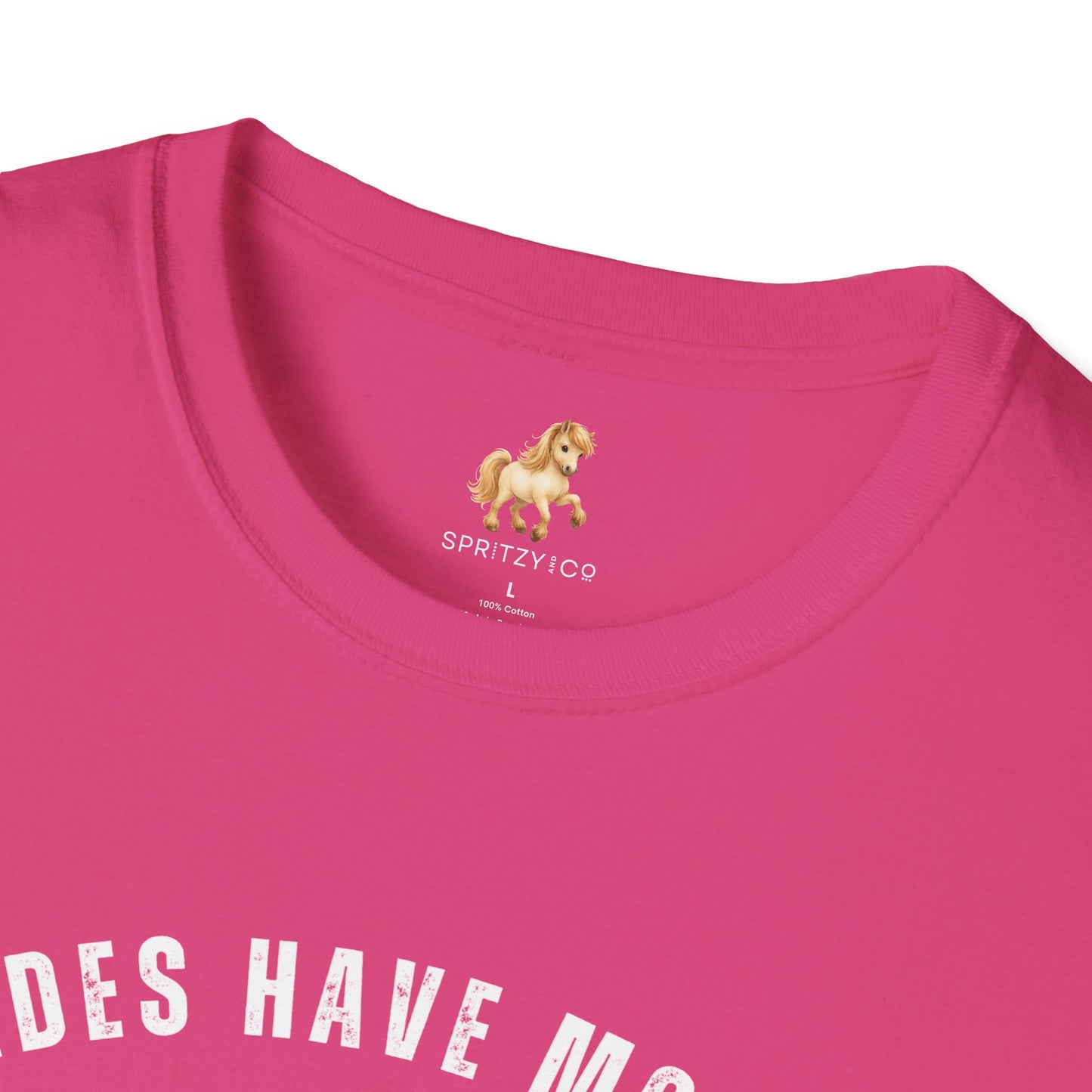 Blondes Have More Fun Softstyle T-Shirt Rodeo Fashion