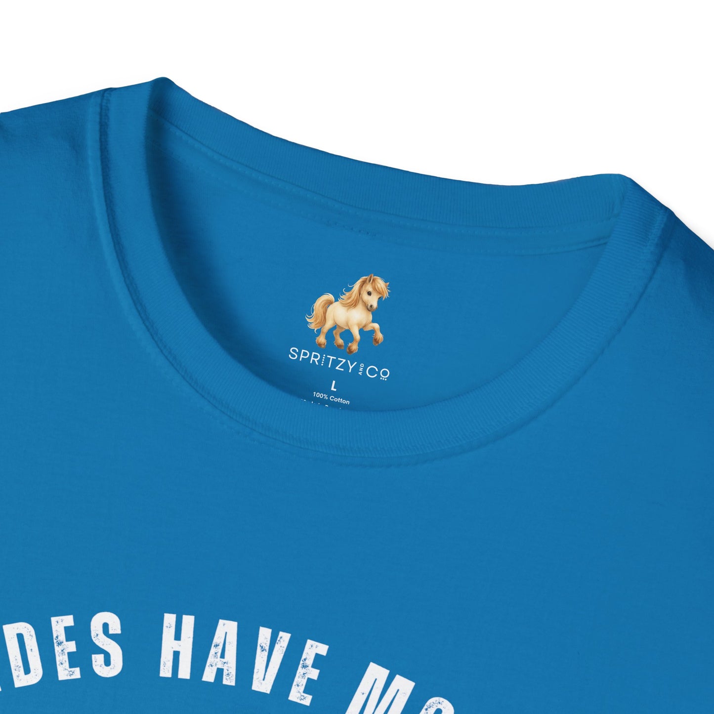 Blondes Have More Fun Softstyle T-Shirt Rodeo Fashion