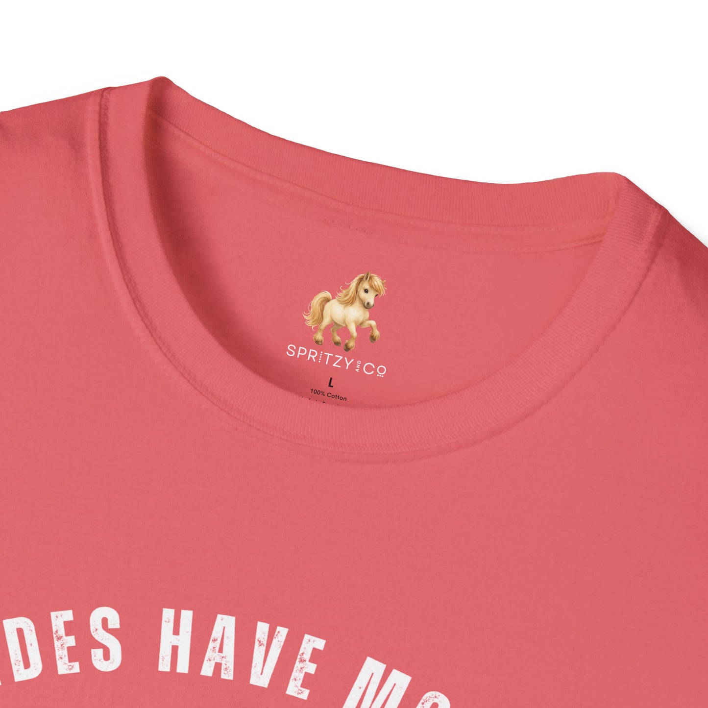 Blondes Have More Fun Softstyle T-Shirt Rodeo Fashion